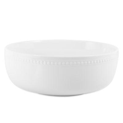 Everyday White® by Fitz and Floyd® Beaded Serving Bowl