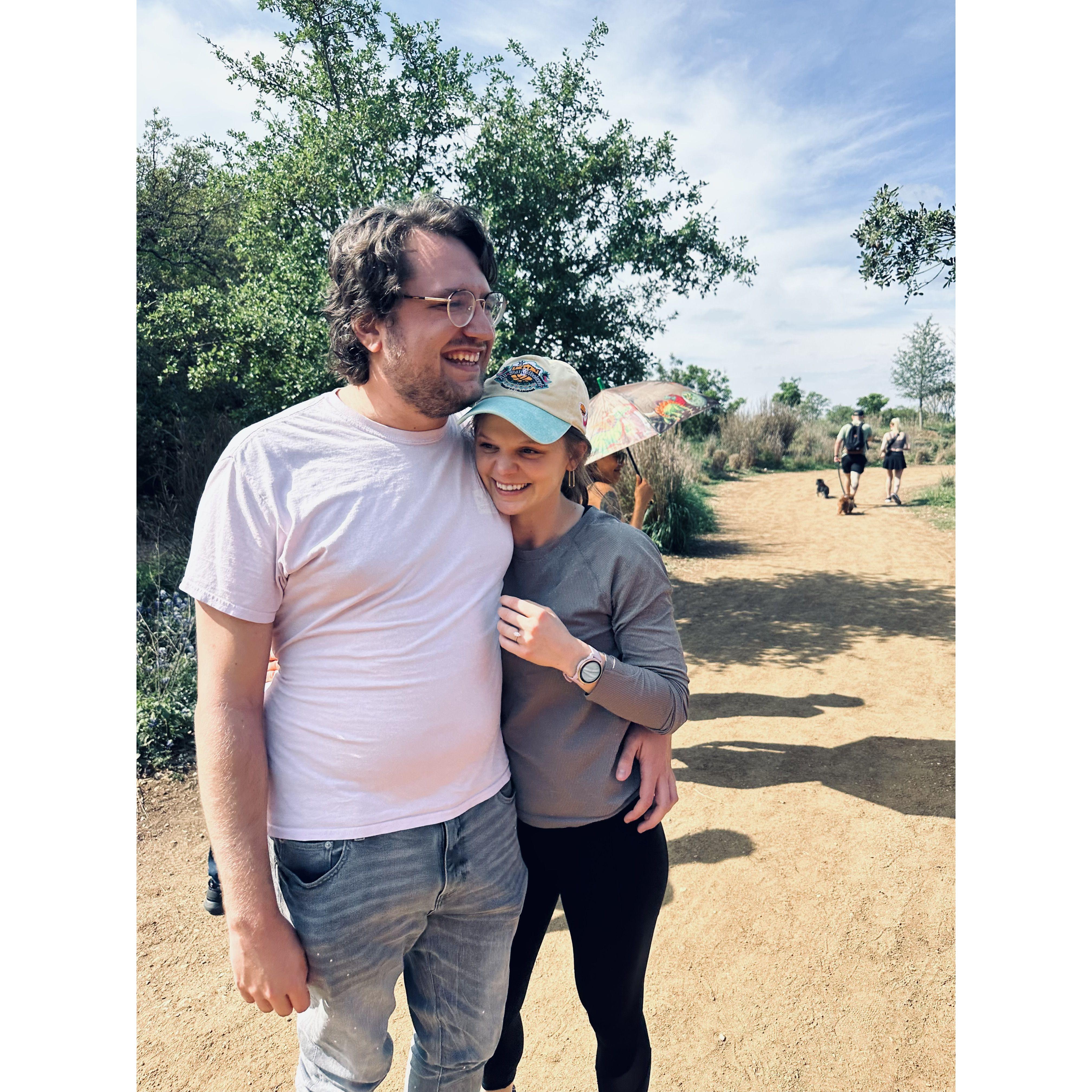 Right after we got engaged :)