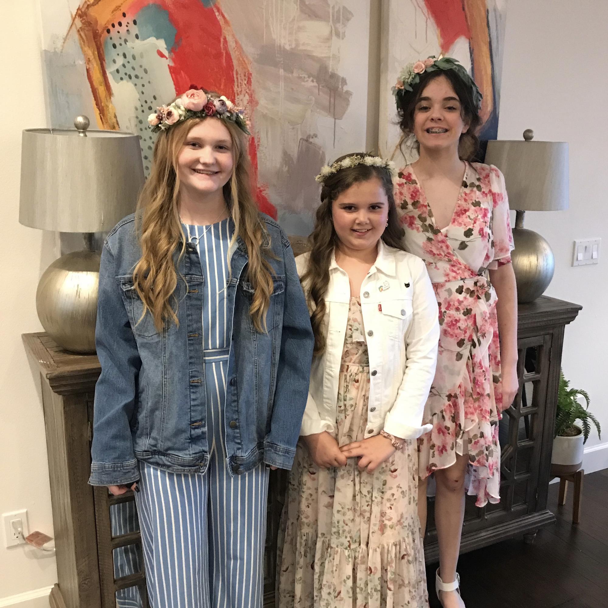 Three of our nieces, Kason, Tylee, and Myah
