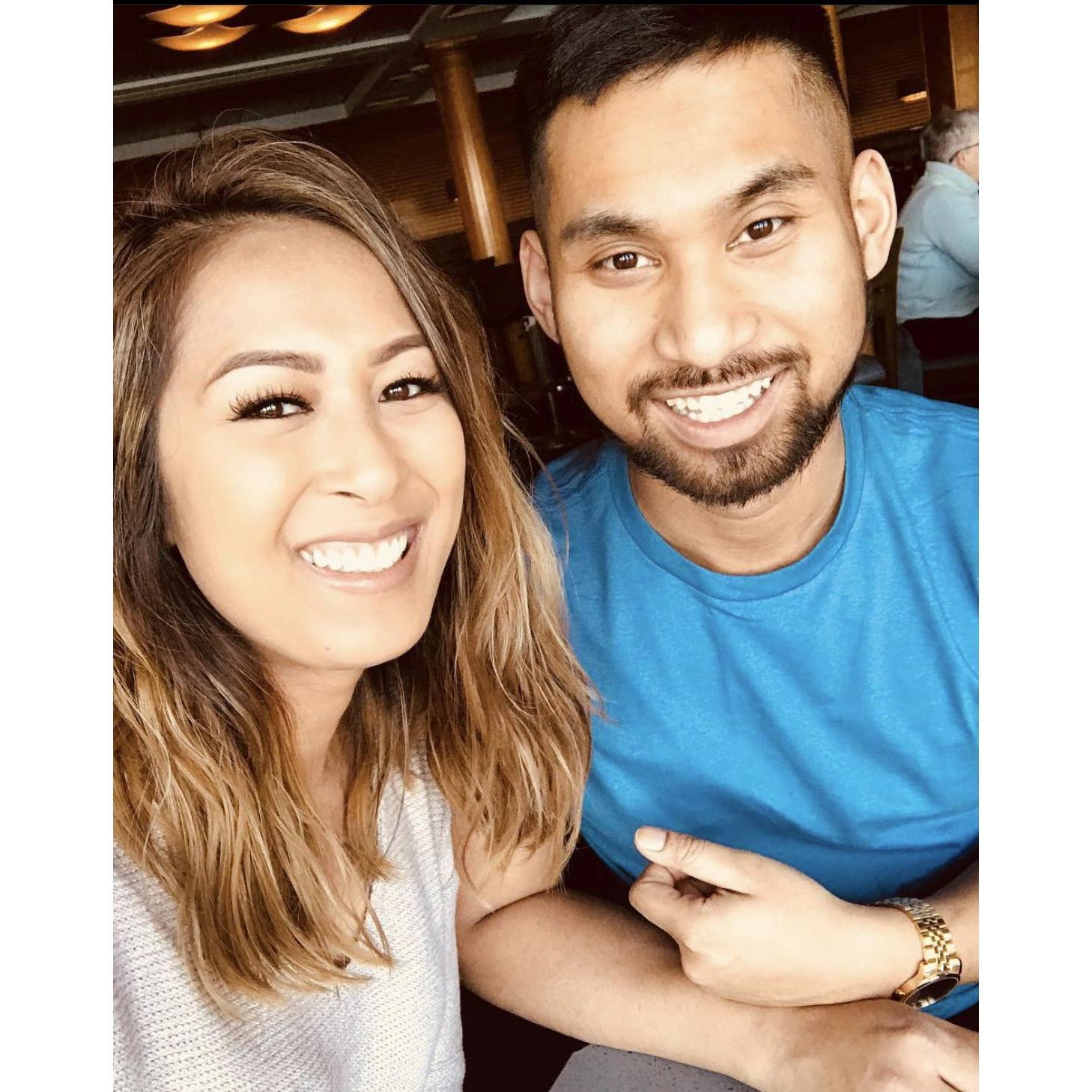 Anniversary lunch date at Martingale in Portsmouth