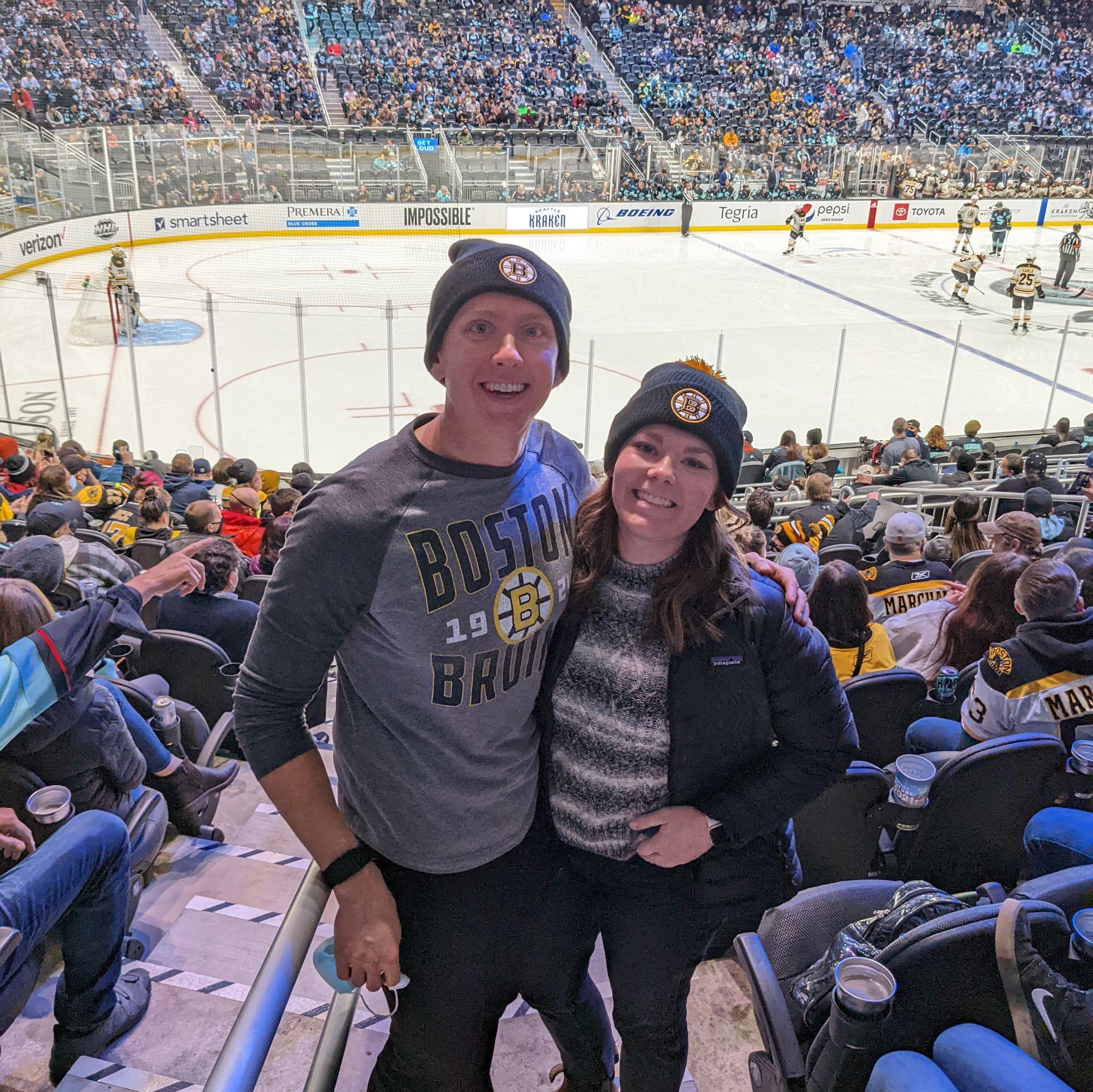 Bruins game in Seattle