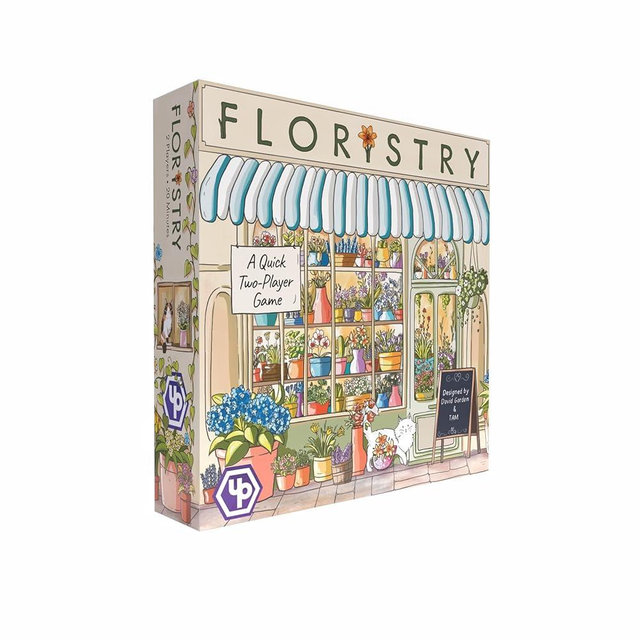 Floristry Board Game - Competitive Flower Auction & Storefront Design! Creative Strategy Game, Fun Family Game for Kids & Adults, Ages 10+, 2+ Players, 30 Min Playtime, Made by UP Games
