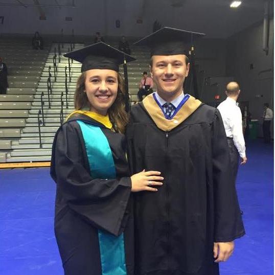 Brendan and Miranda graduated from Longwood University in 2016.
