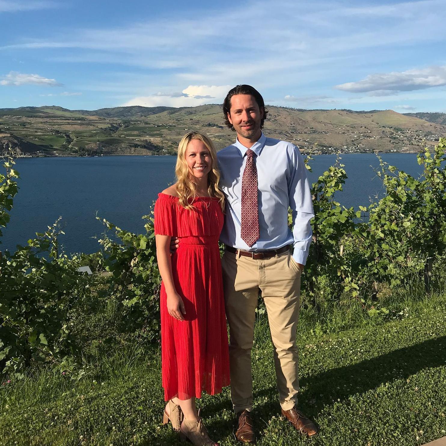 We cleaned up nice in 2018 at a wedding in Lake Chelan, Washington.