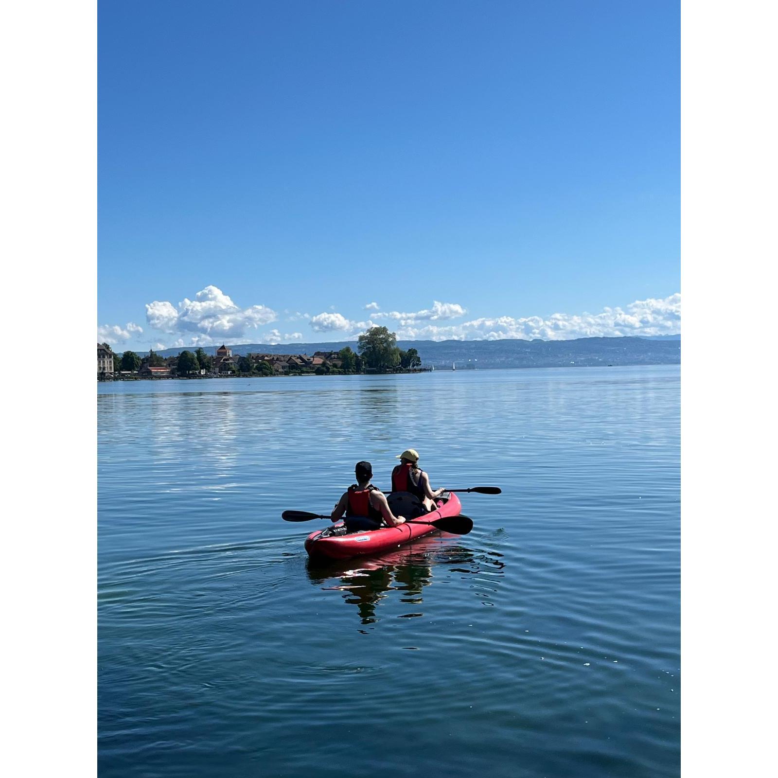 Our lake day!