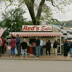 Fresh Lobster Rolls at Red's Eats in Maine