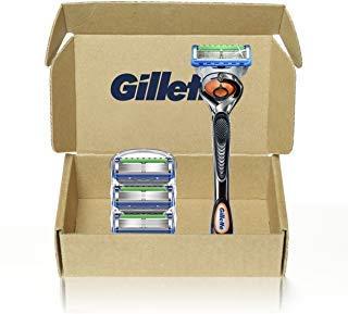 Gillette ProGlide Men's Razor Handle + 4 Blade Refills