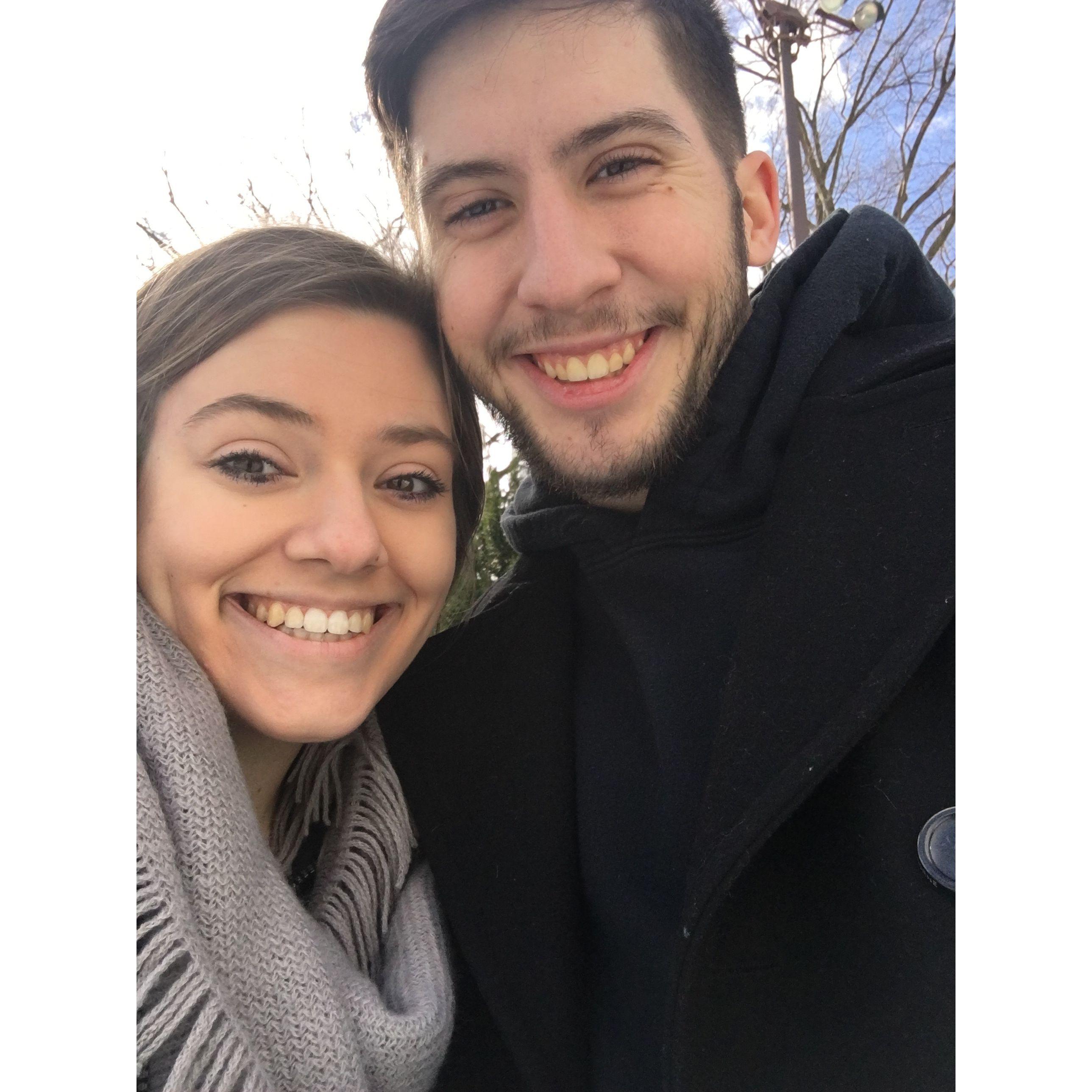 Us visiting the Museum of Natural History in 2019!