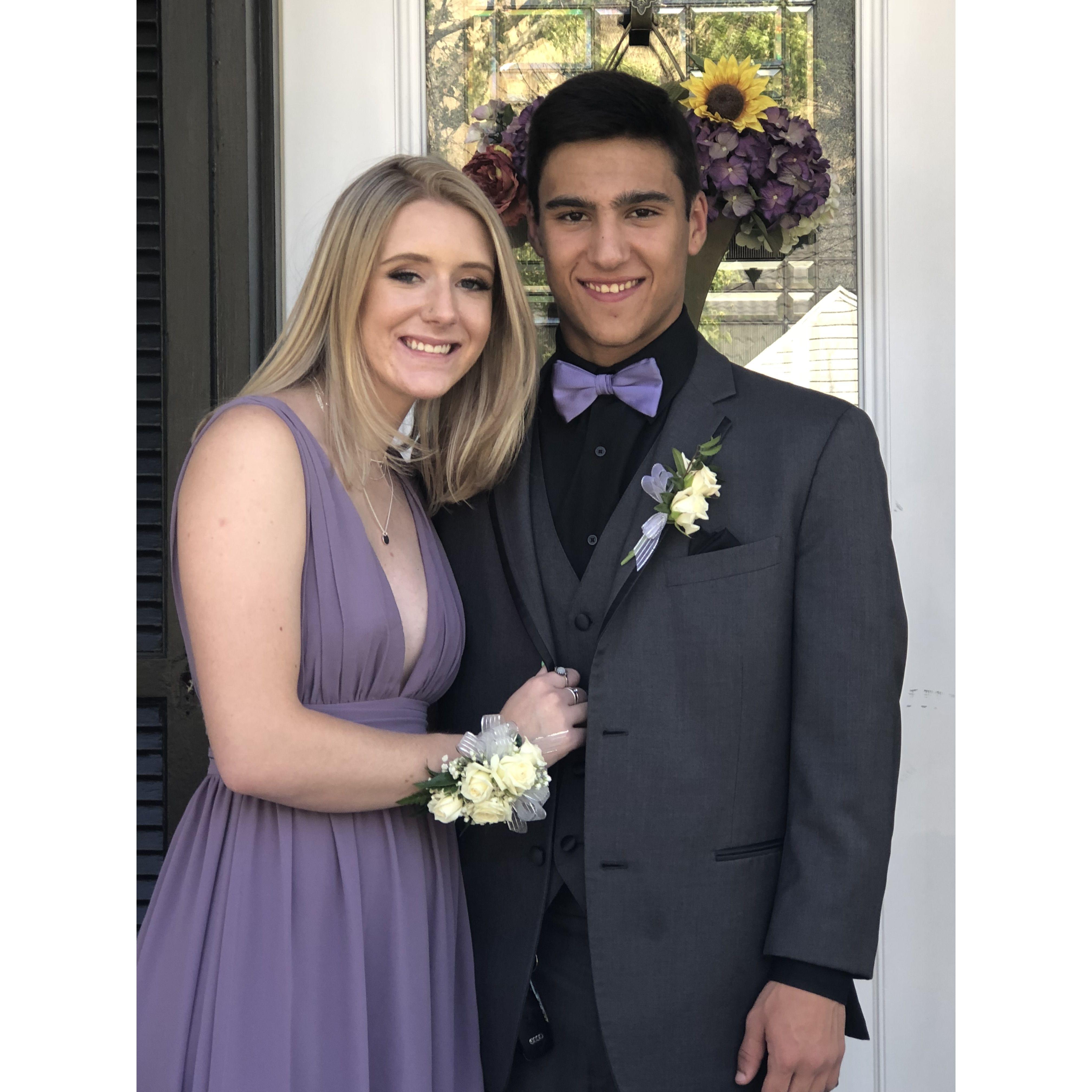 Michael's senior prom 2019.