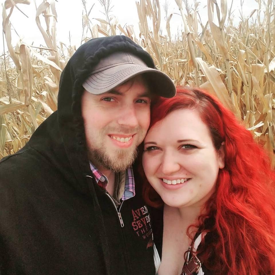 We tried to get lost in a corn maze, but it's hard to feel lost when we're by each other's sides!