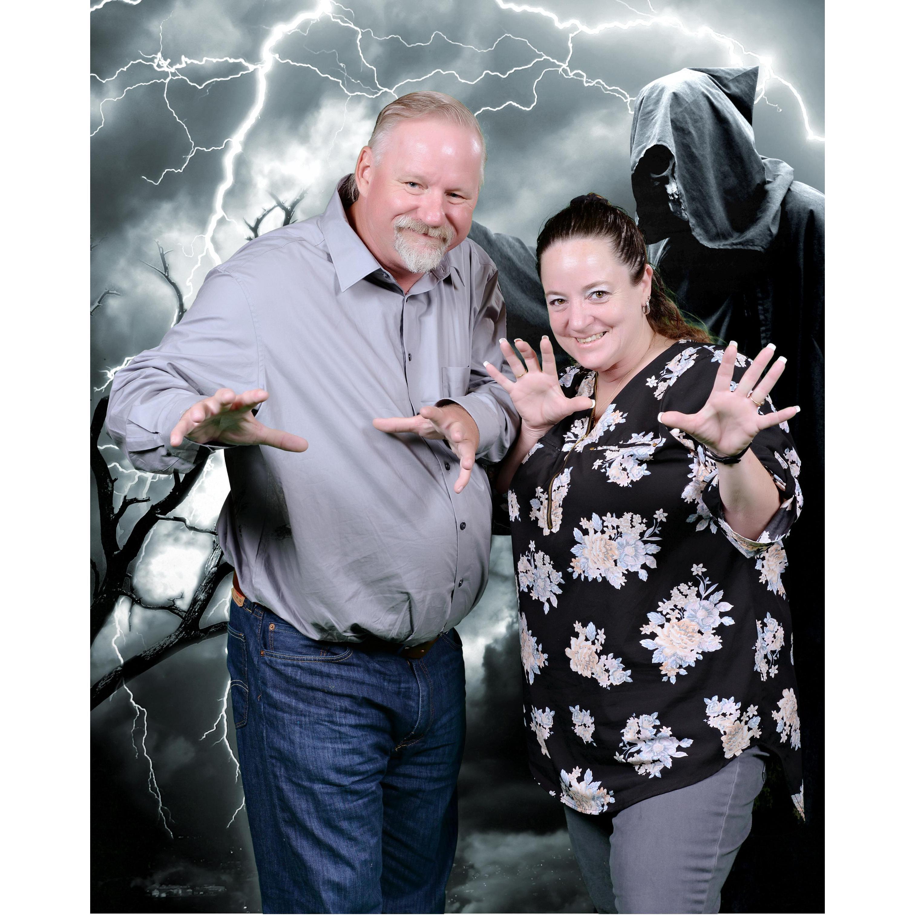 Our birthday month and Halloween one of our favorite holidays.