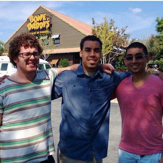 Hanging w/ Lionel in Dallas, midway through a cross-country roadtrip with Budd