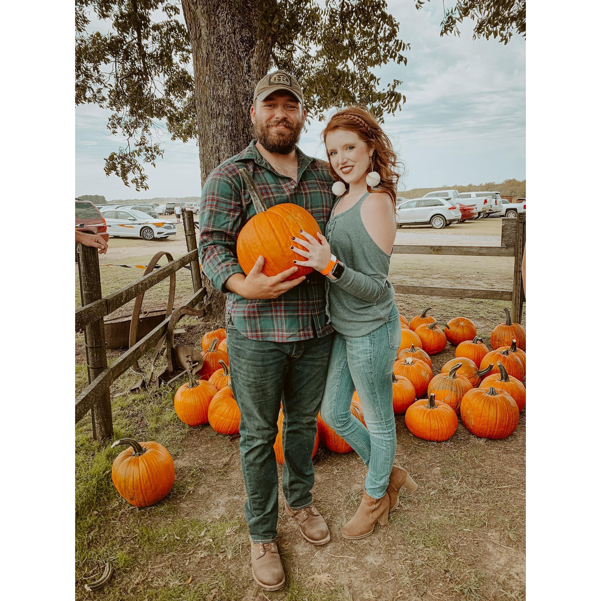 Fall engagement photos