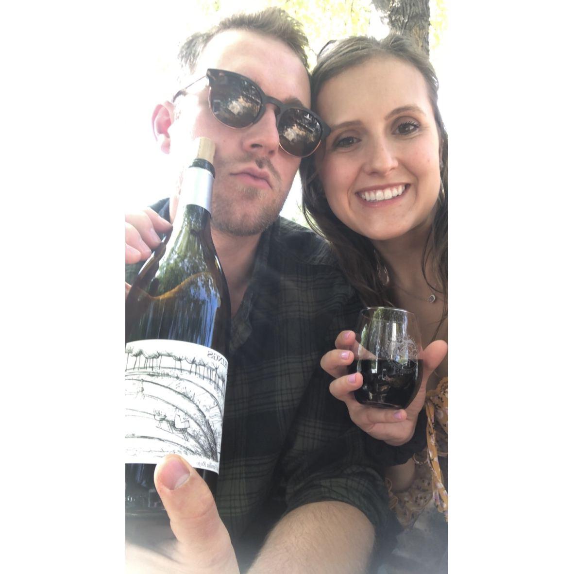 We shut the winery down