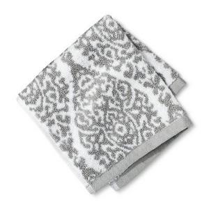 Performance Value Hand Towel and Washcloth Set Gray - Threshold