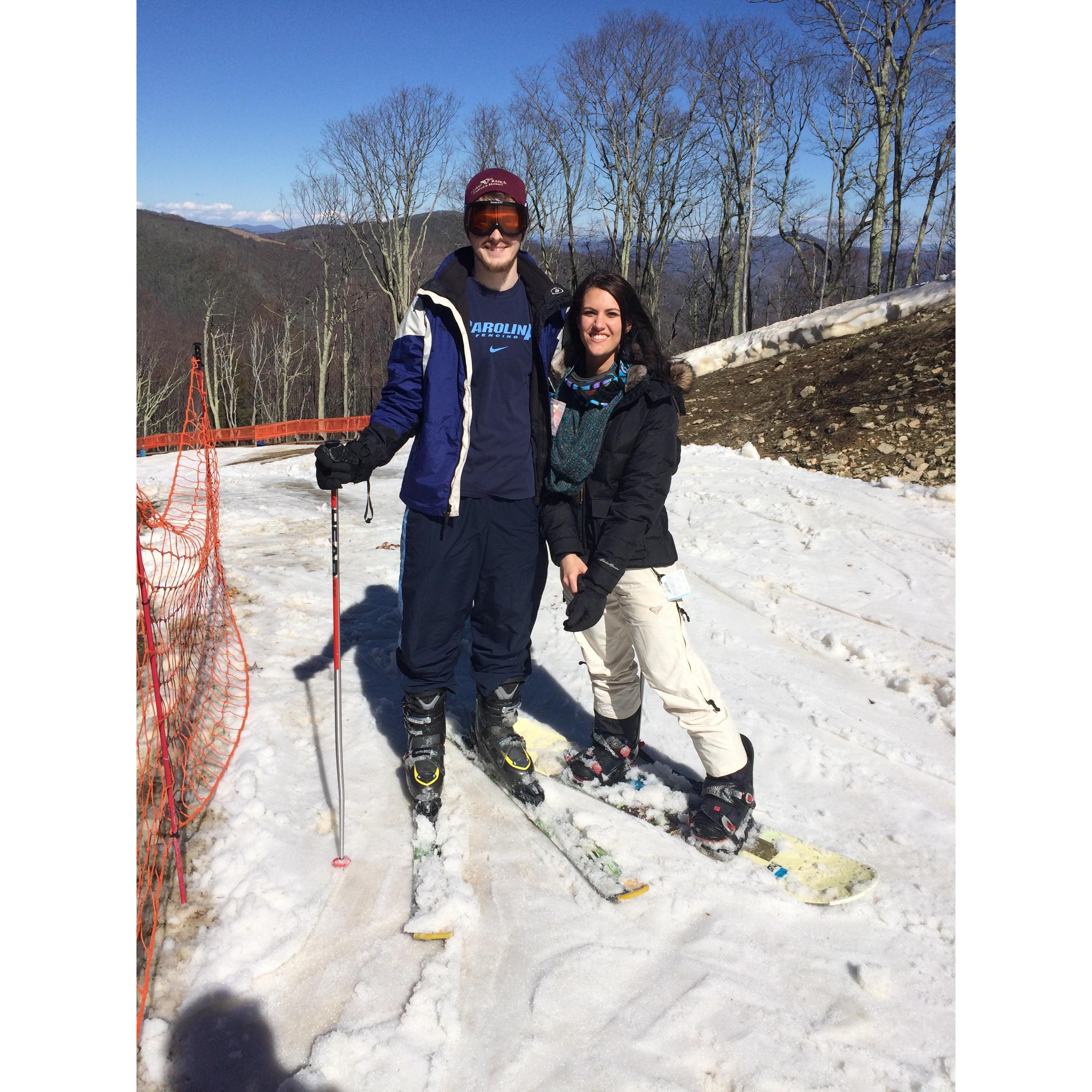 When I went on the boys' ski weekend and crushed them in poker