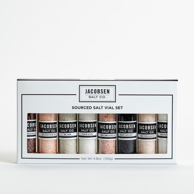 Jacobsen Salt Co. Salt Sourced Vial Set