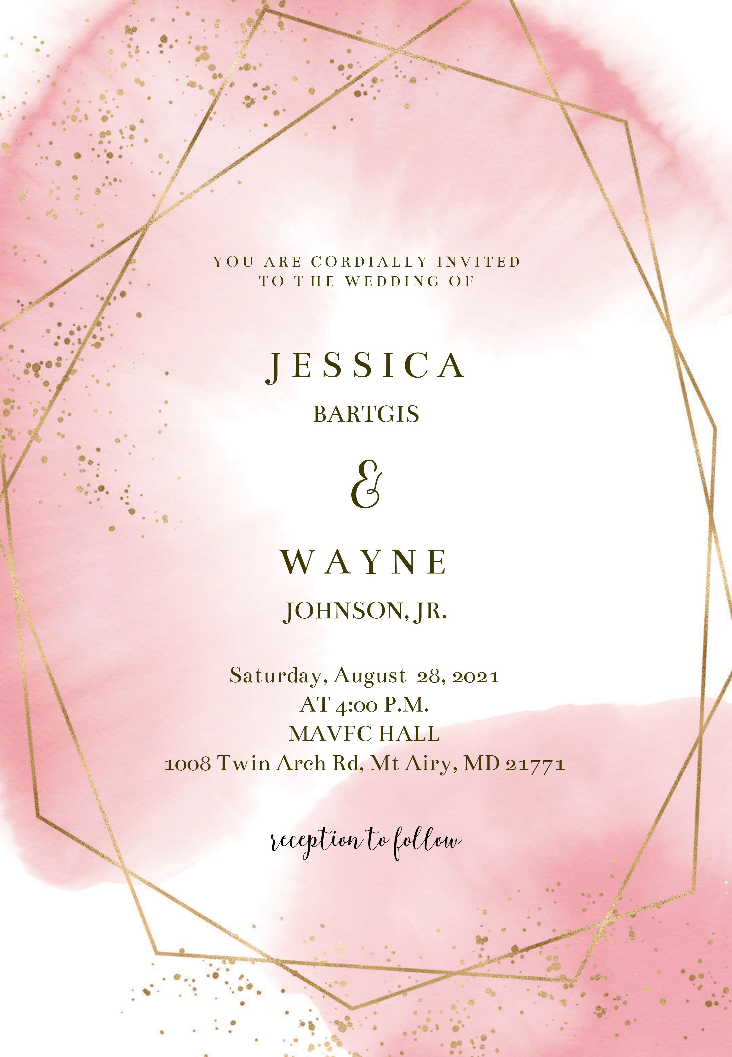 The Wedding Website of Jessica Bartgis and Wayne Johnson