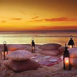 Sunset Picnic on the Beach