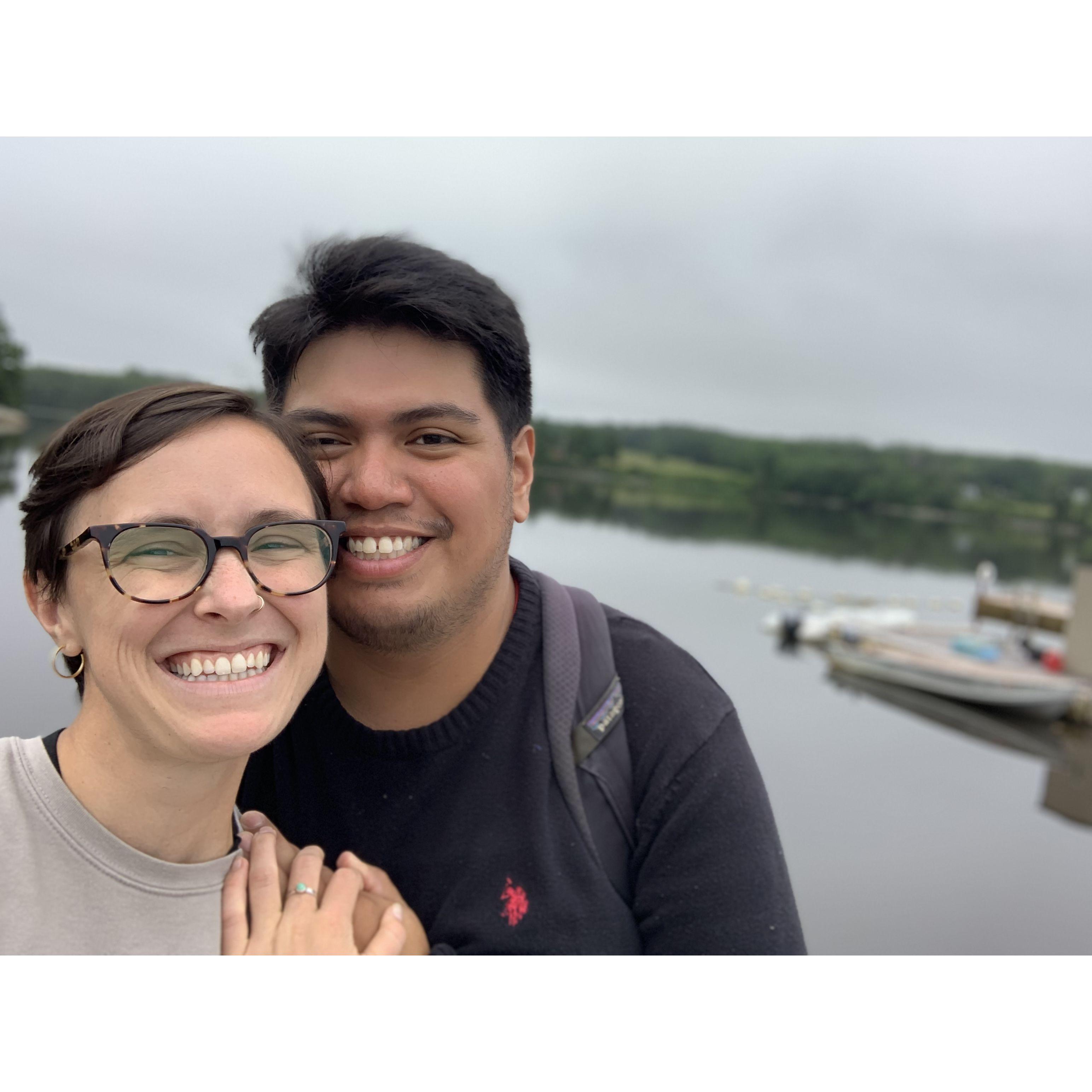 Maine was our final destination and was actually how we both first connected