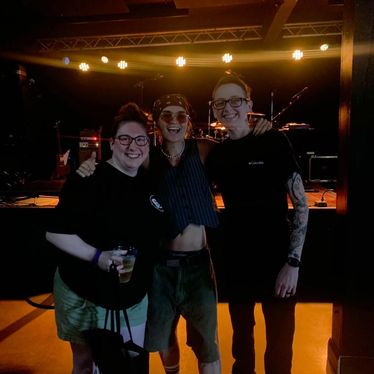 Seeing and meeting Ashley's favorite artist, G-Flip in Hamden, CT