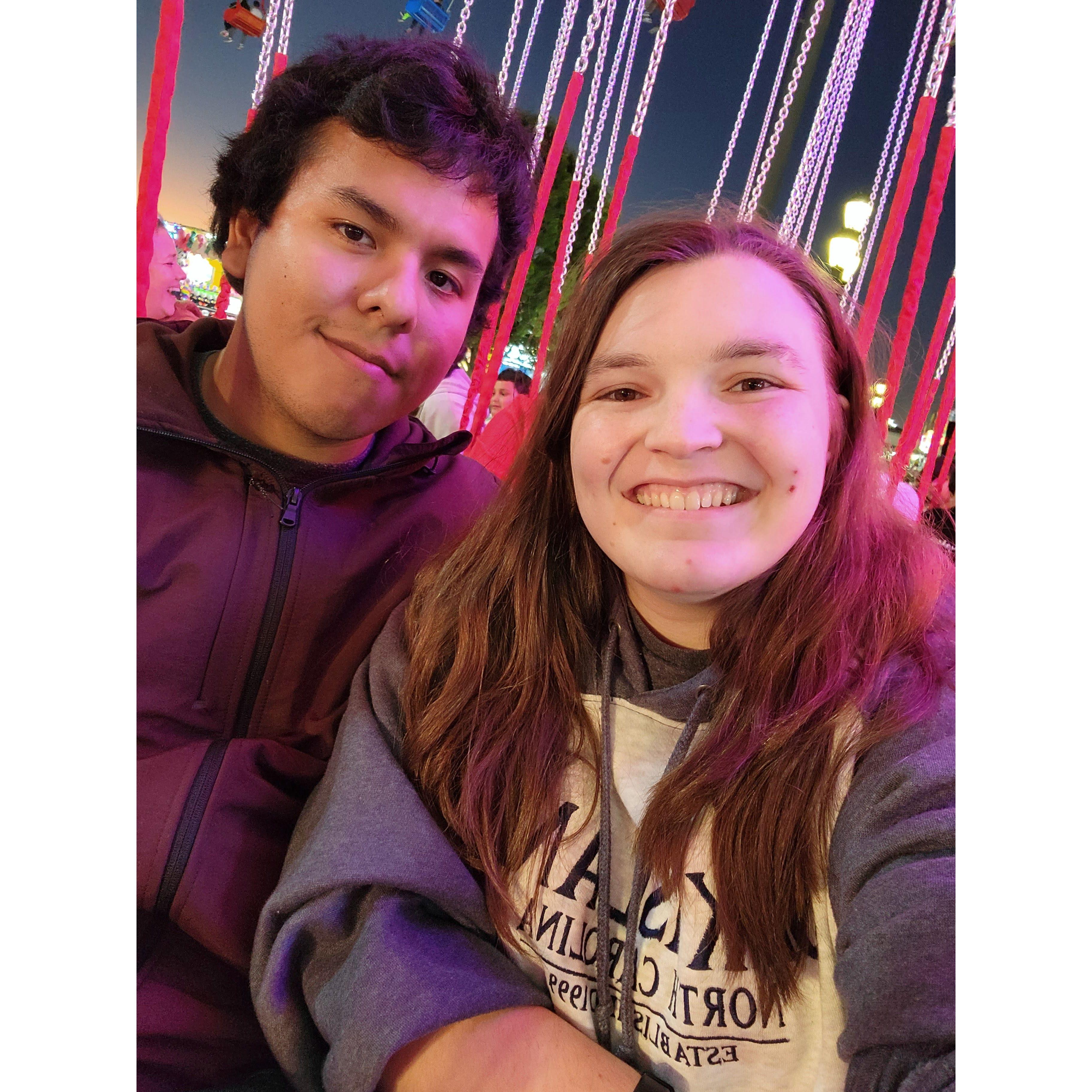 At the State fair!