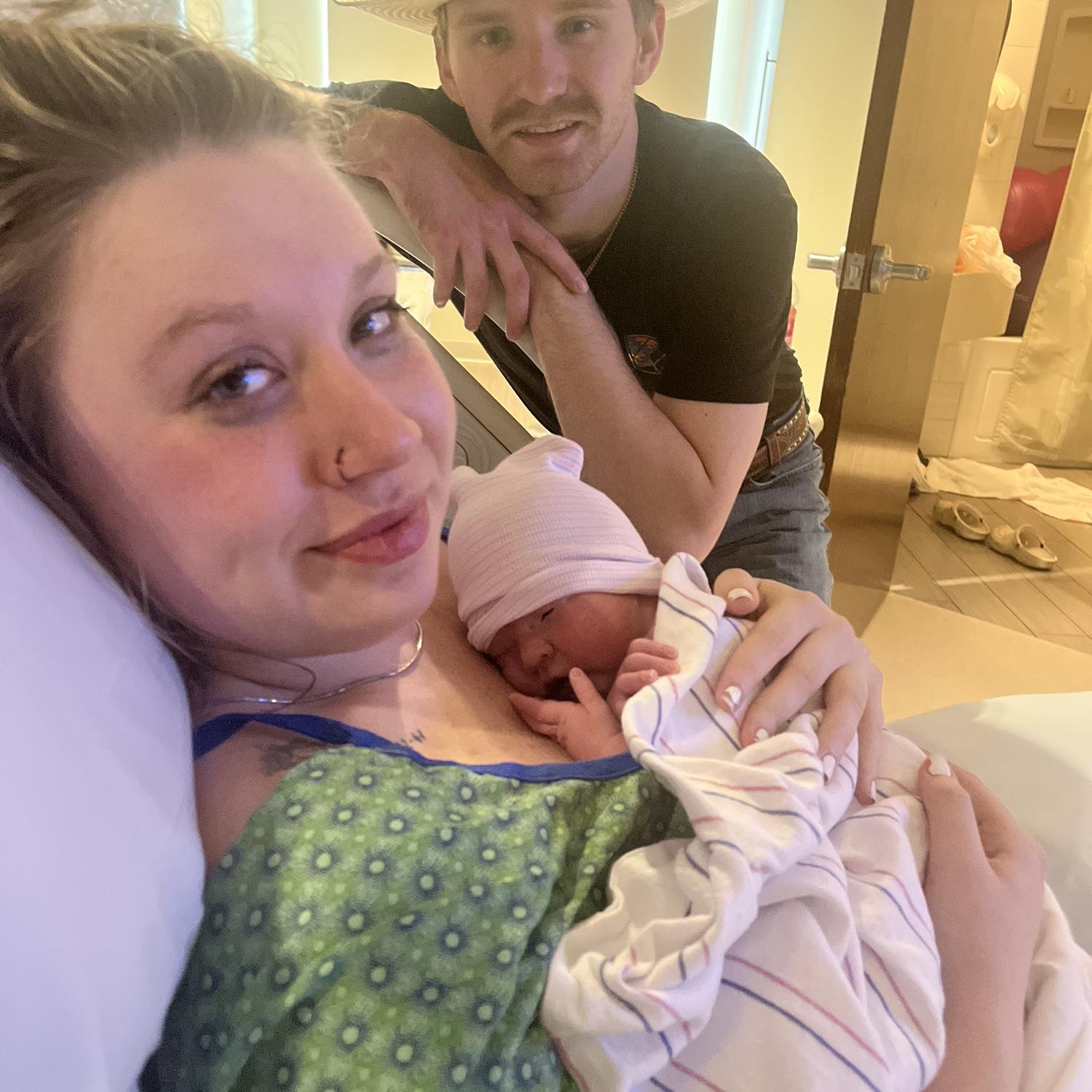 April 30th 2025 the day Brynlee entered our lives❤️