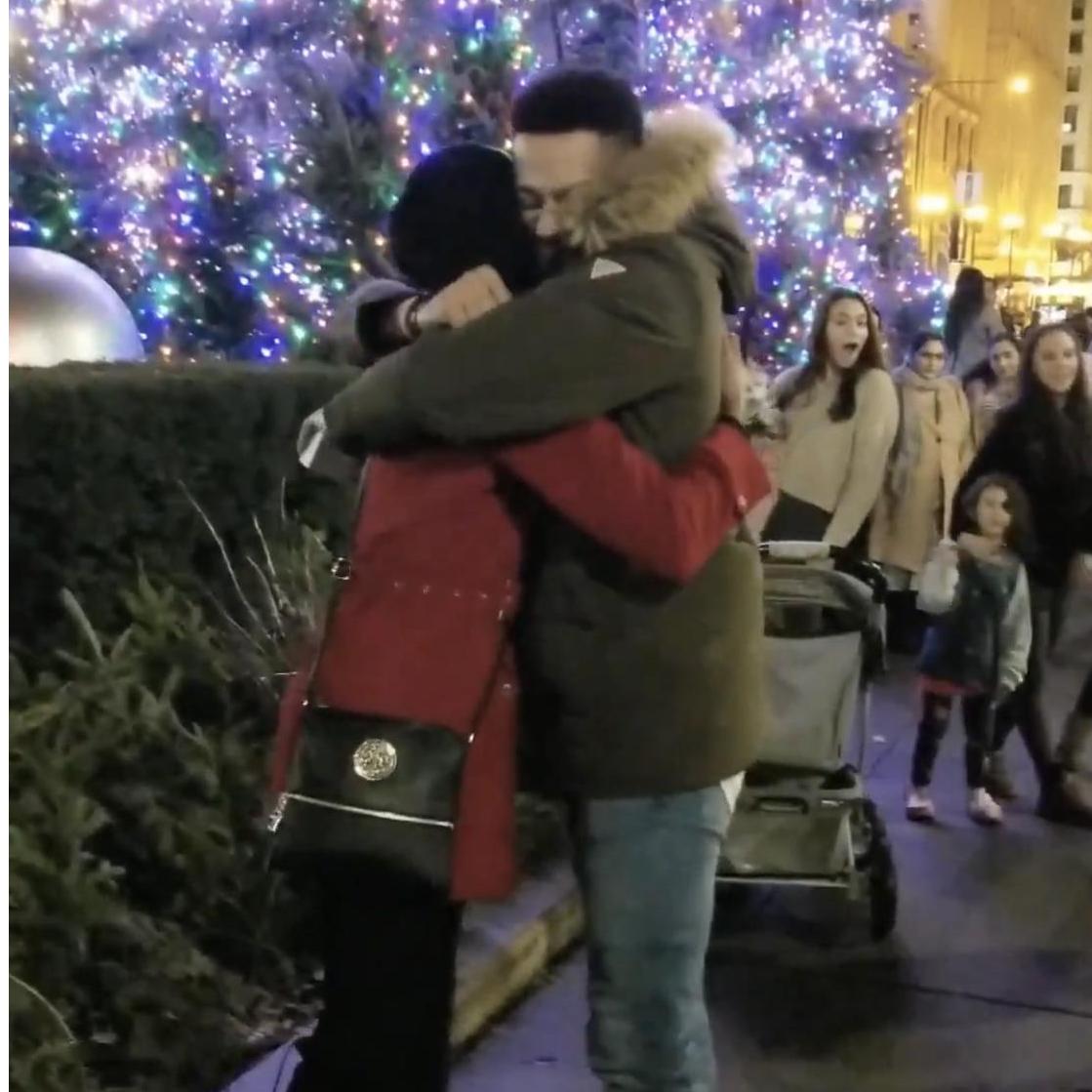 Just after the proposal!