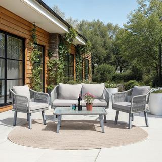 Torsla 4-Piece Rope Outdoor Set