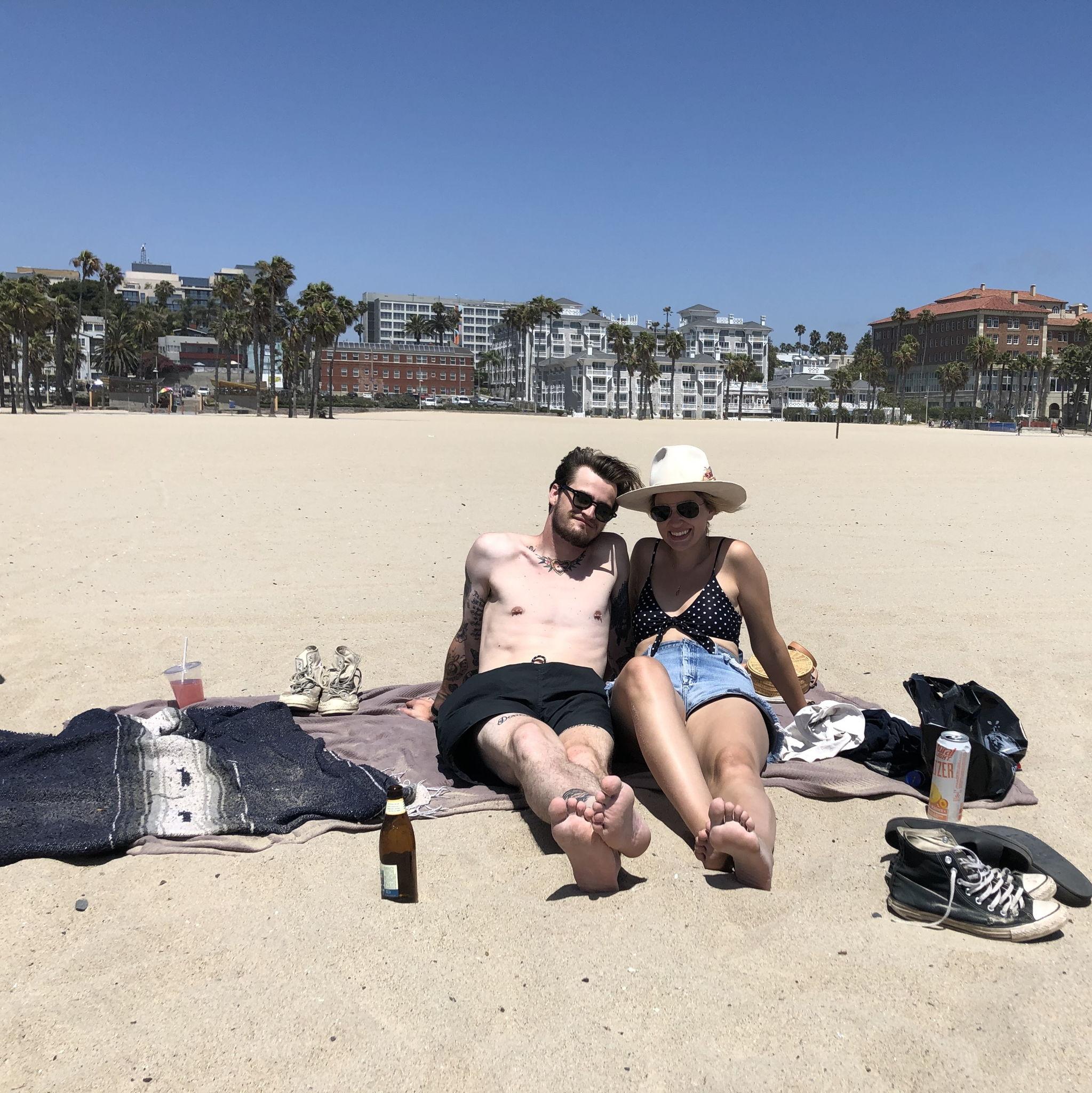 Roadtrip stop in Santa Monica