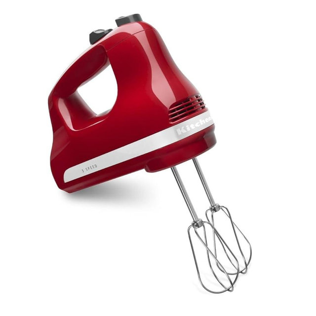 KitchenAid 5 Ultra Power Speed Hand Mixer - KHM512, Empire Red (1 Pack)