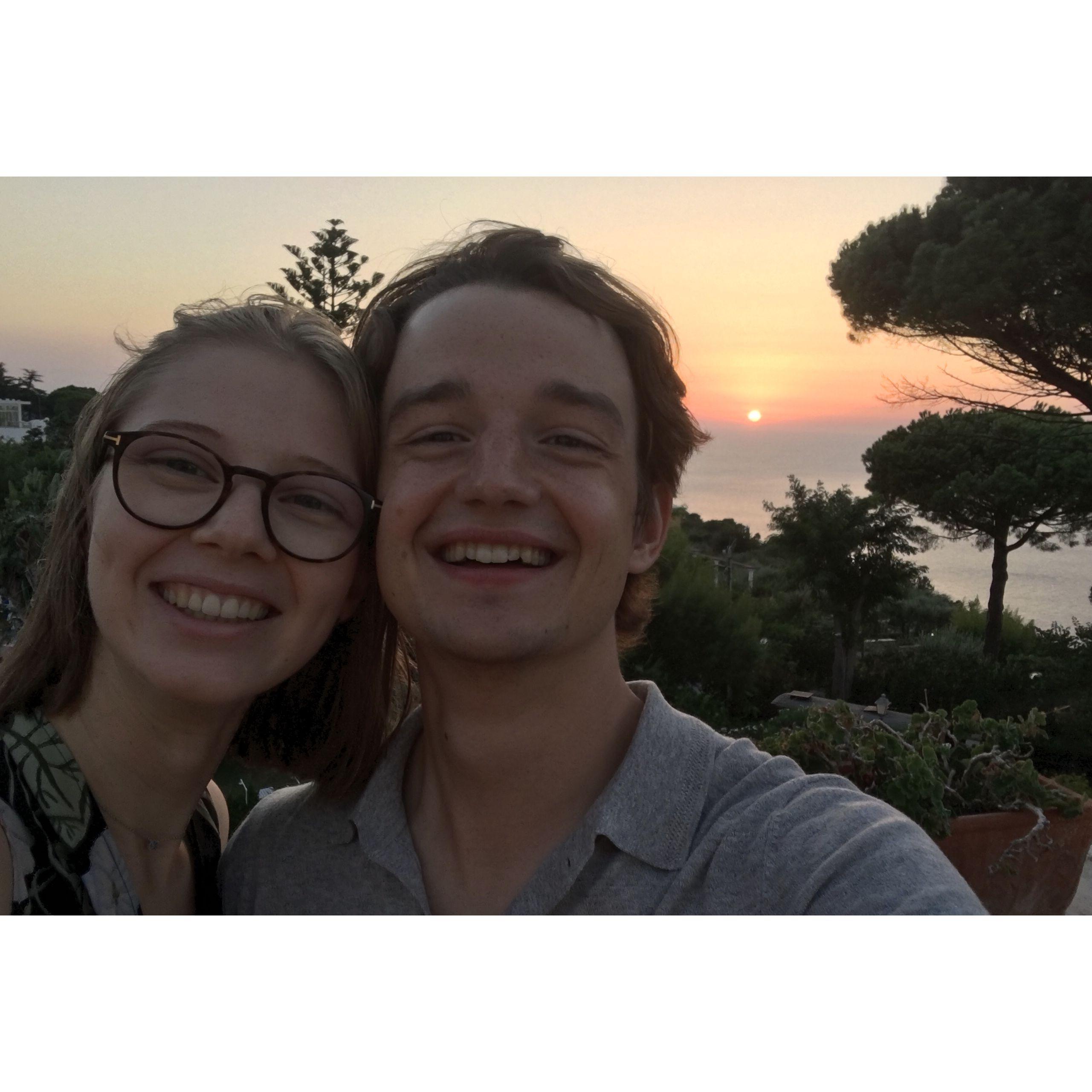 2020 Our first longer trip together takes us to Capri.