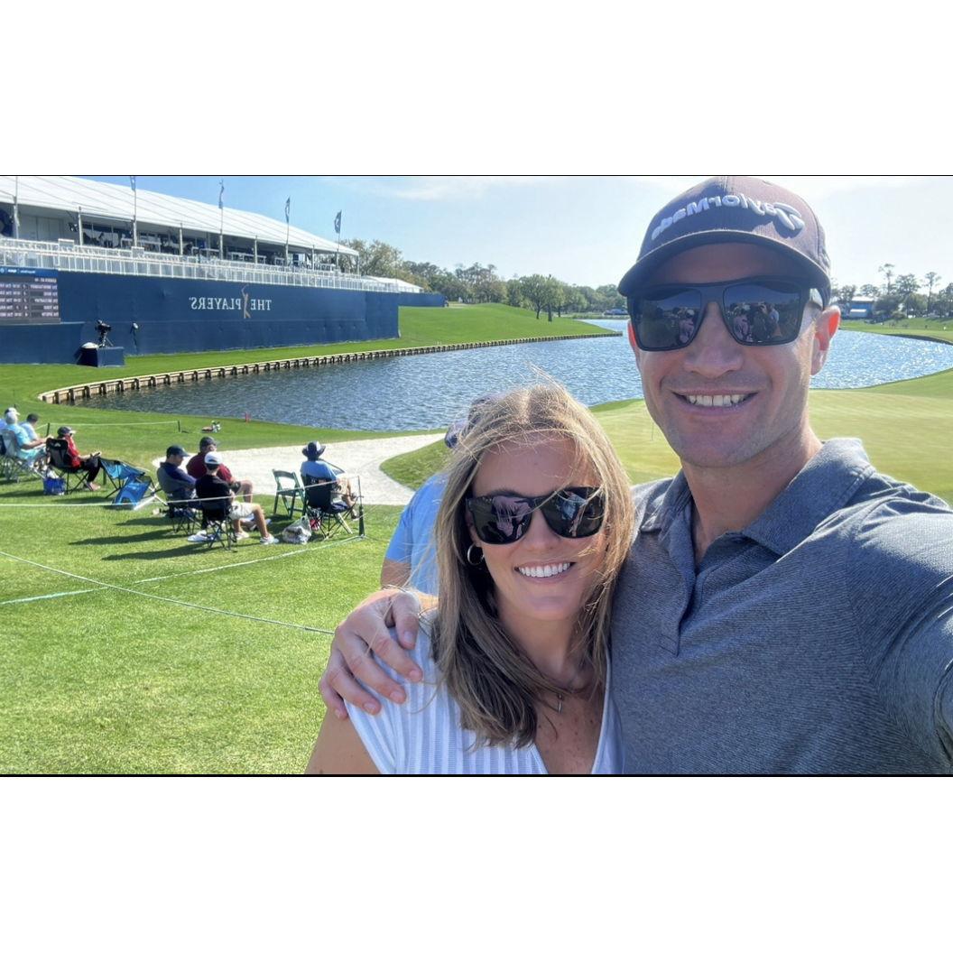 First golf tournament