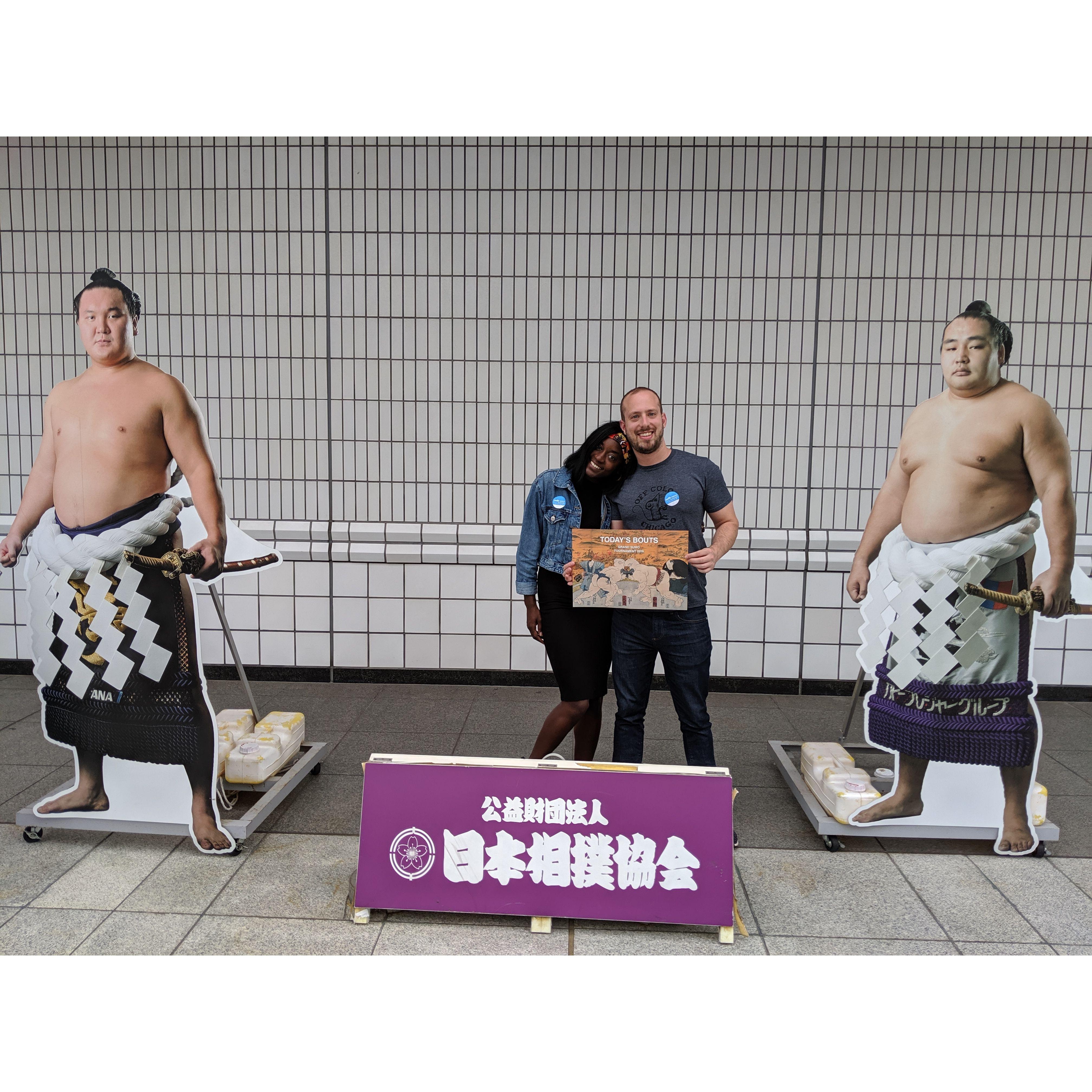 Sumo Tournament - Tokyo, Japan 2019