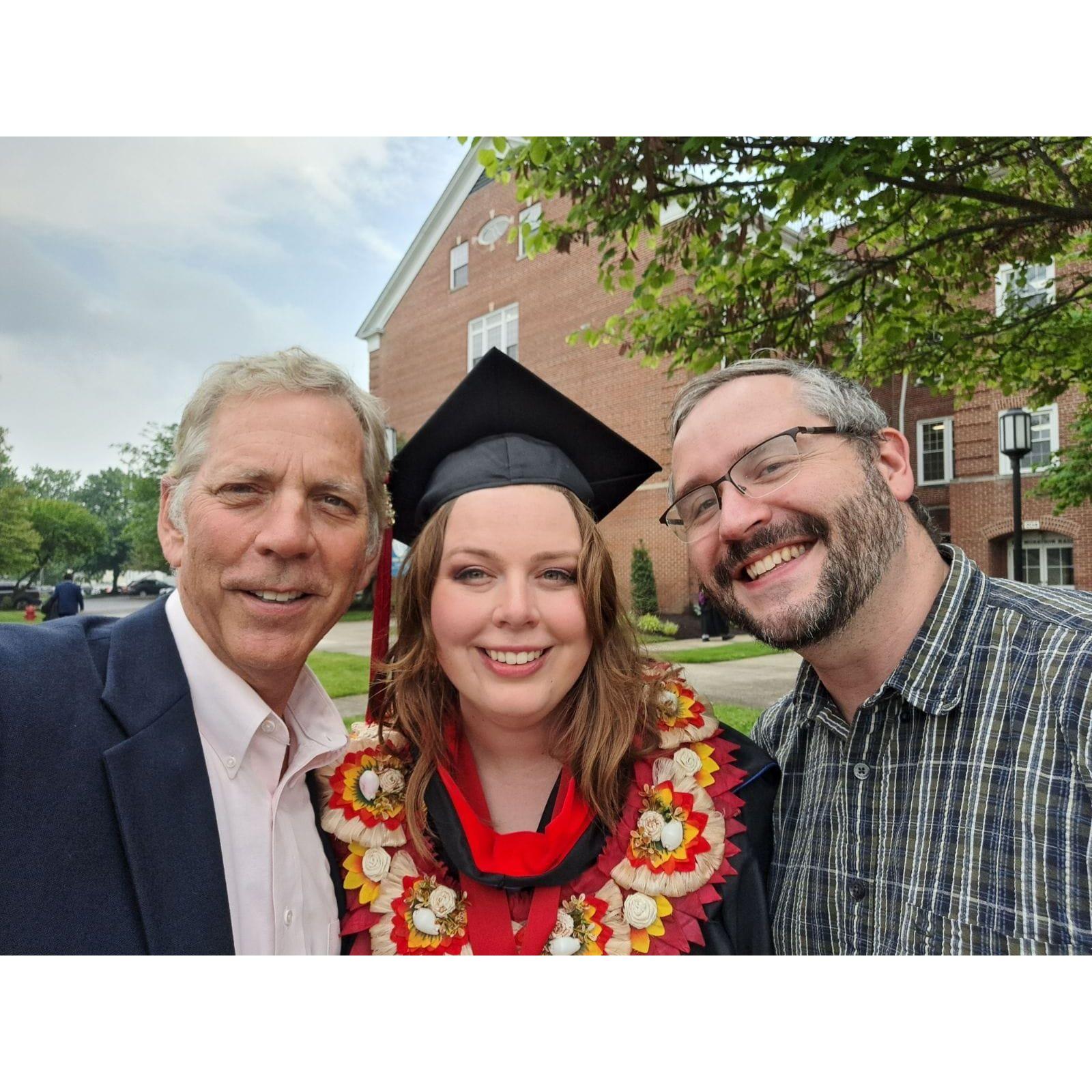 Hannah's Seminary graduation celebration, May 2023