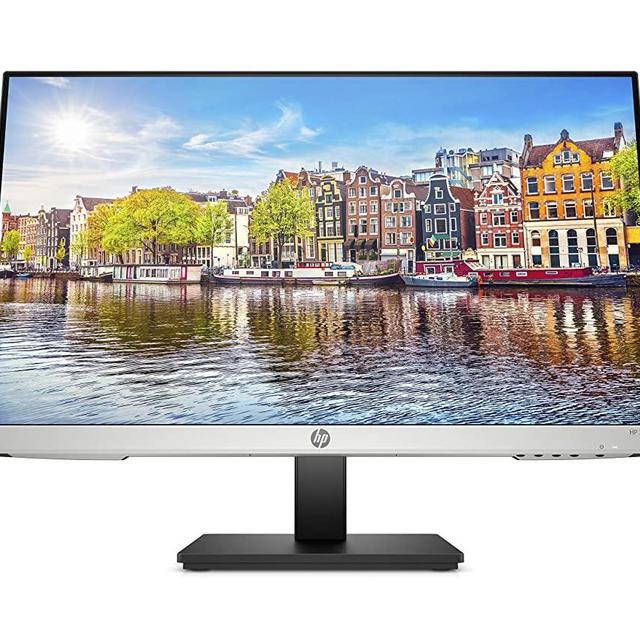 HP 24mh FHD Monitor - Computer Monitor with 23.8-Inch IPS Display (1080p) - Built-In Speakers and VESA Mounting - Height/Tilt Adjustment for Ergonomic Viewing - HDMI and DisplayPort - (1D0J9AA#ABA)