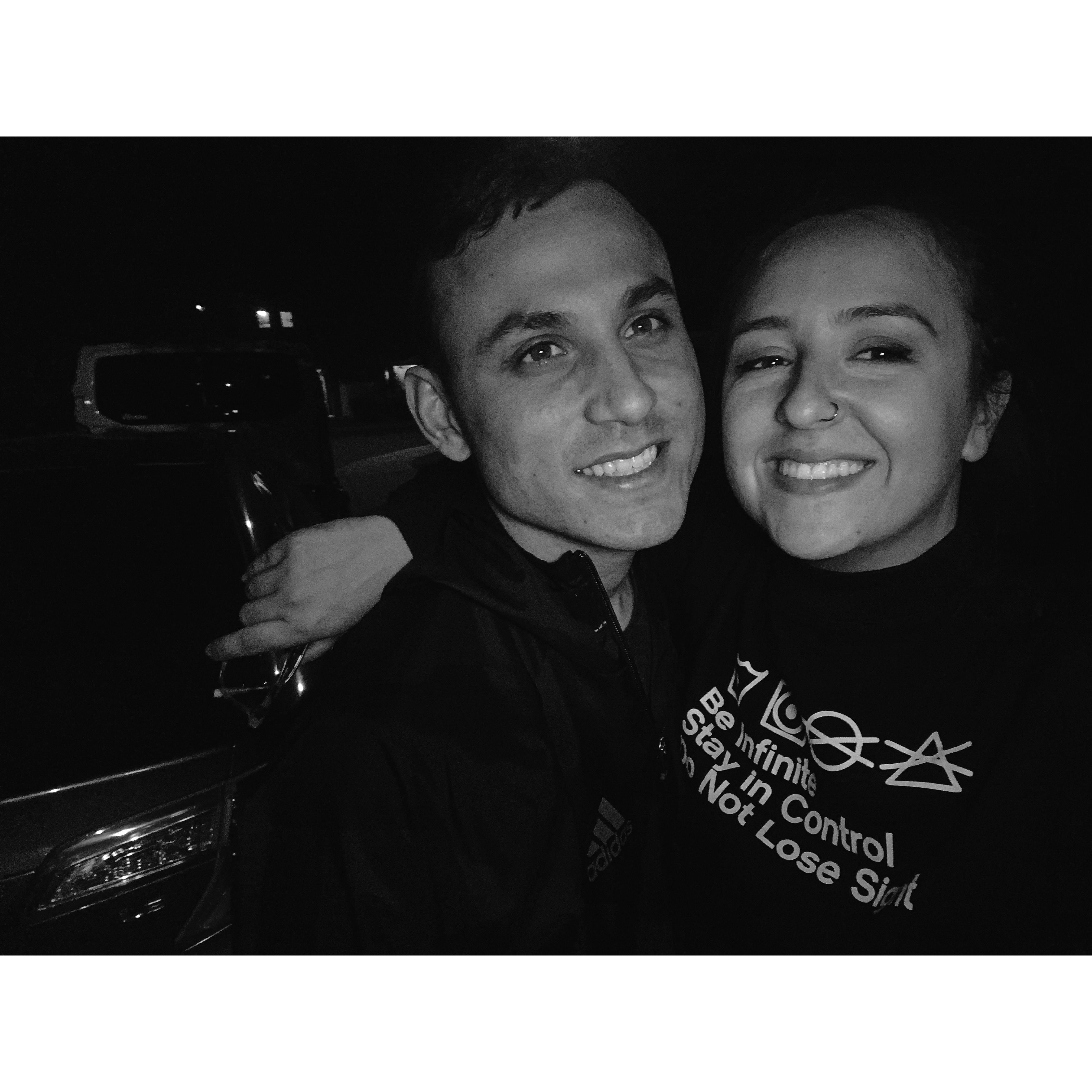 Cate visited me in Florida after Christmas!