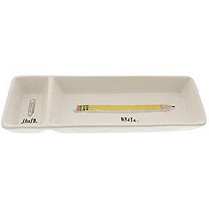 Rae Dunn Office Organizer "Stash & Write" by Magenta