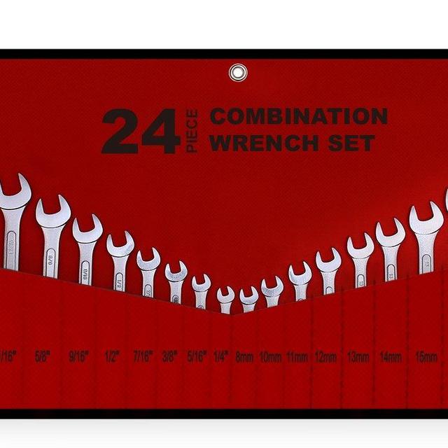 Best Value 24-Piece Master Combination Wrench Set