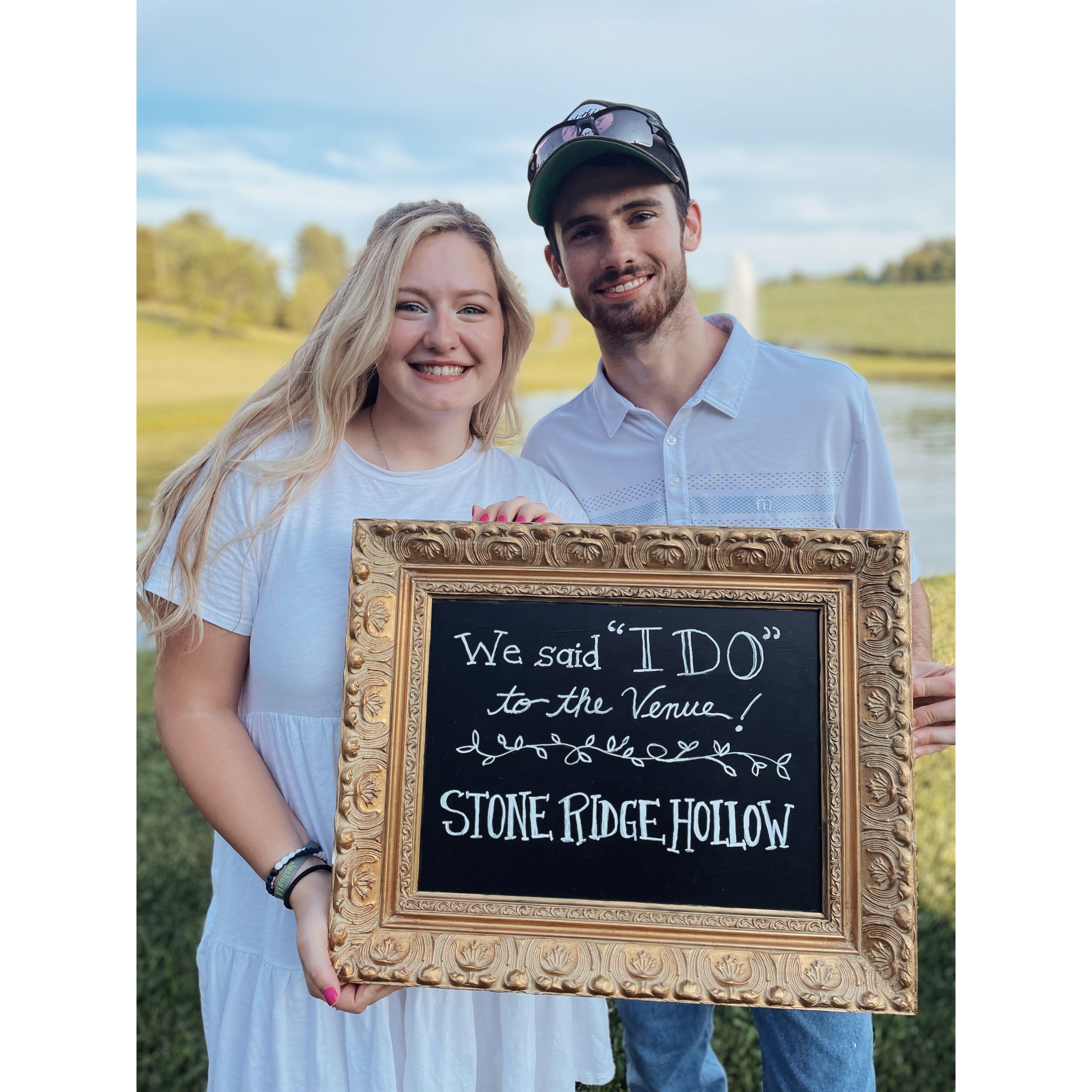 Picking our venue!