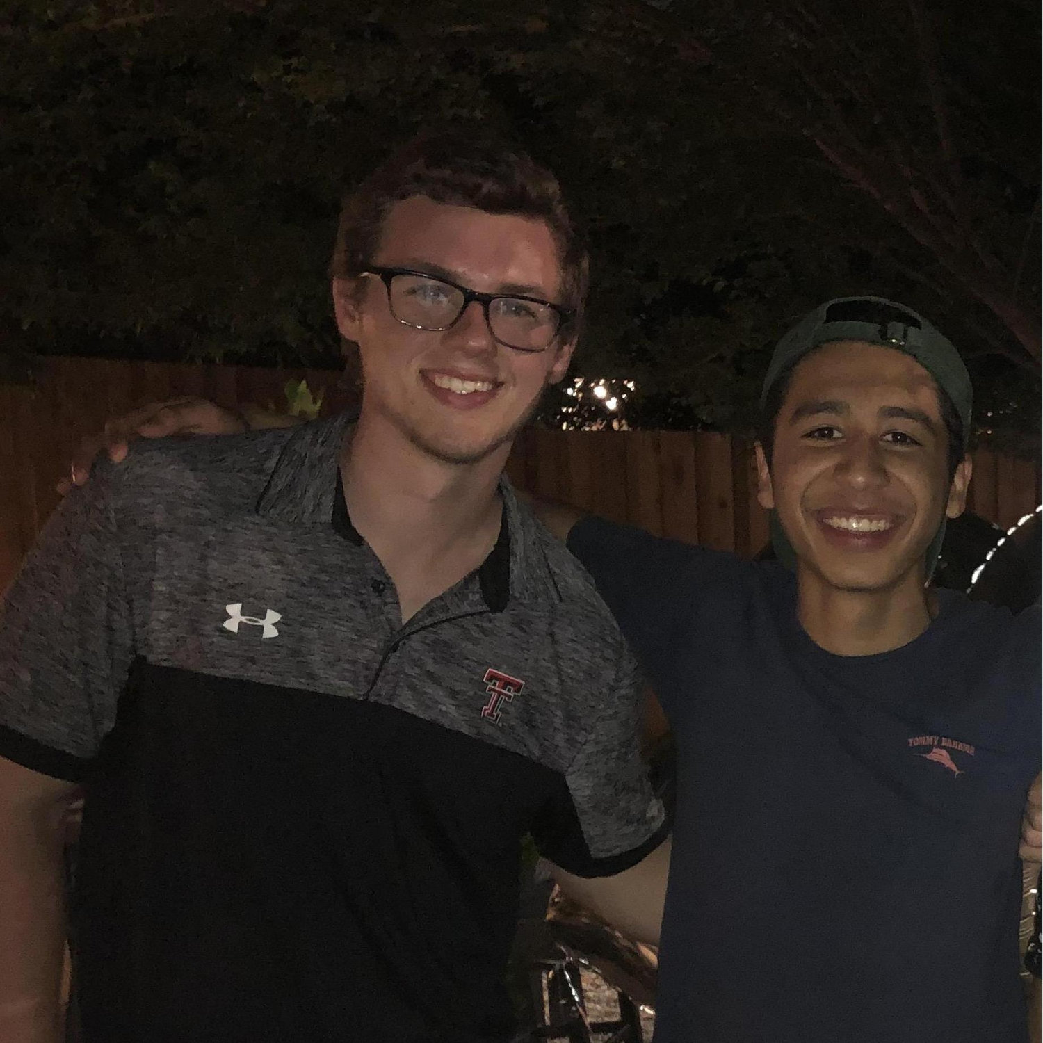 Adam and Jorge at a family get together!