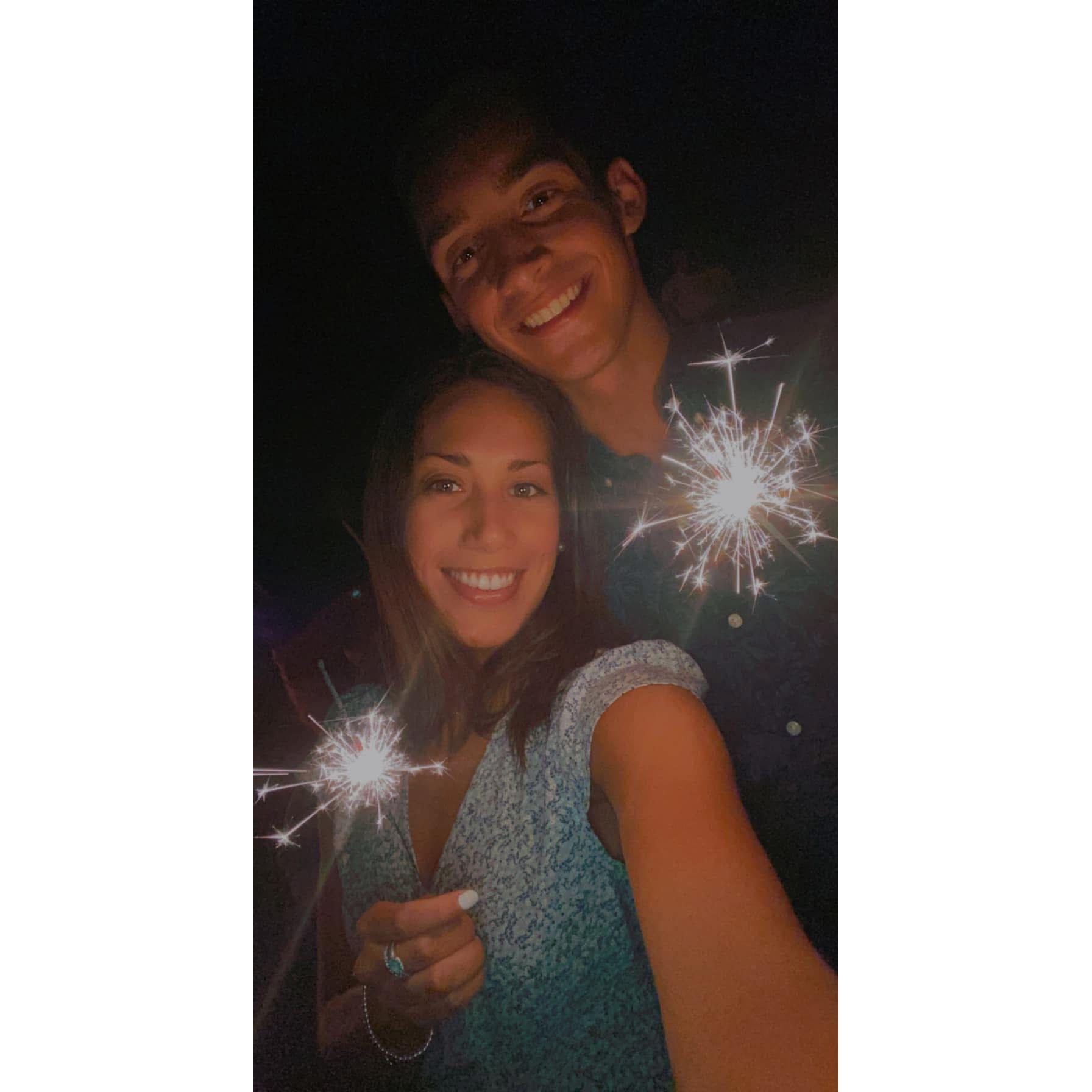 First 4th of July together