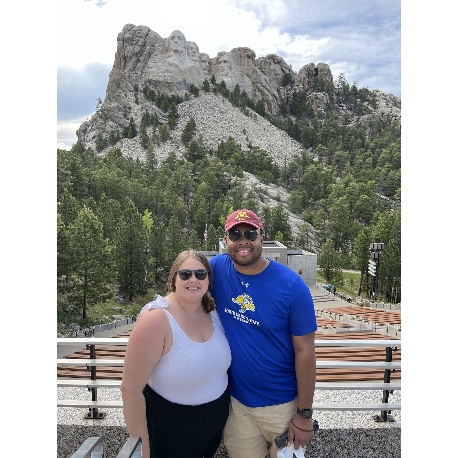 7.15.24 Kyle and Shannon travel to South Dakota and see Mt. Rushmore! After living in South Dakota from 2018-2020, he made his first visit to Mt. Rushmore.