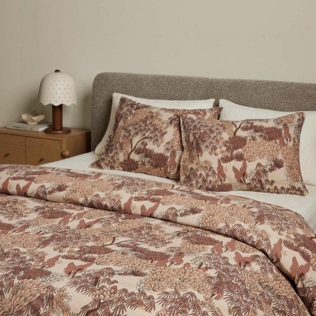 Lulu & Georgia Garden Walk Linen Cotton Duvet Set by Sarah Sherman Samuel