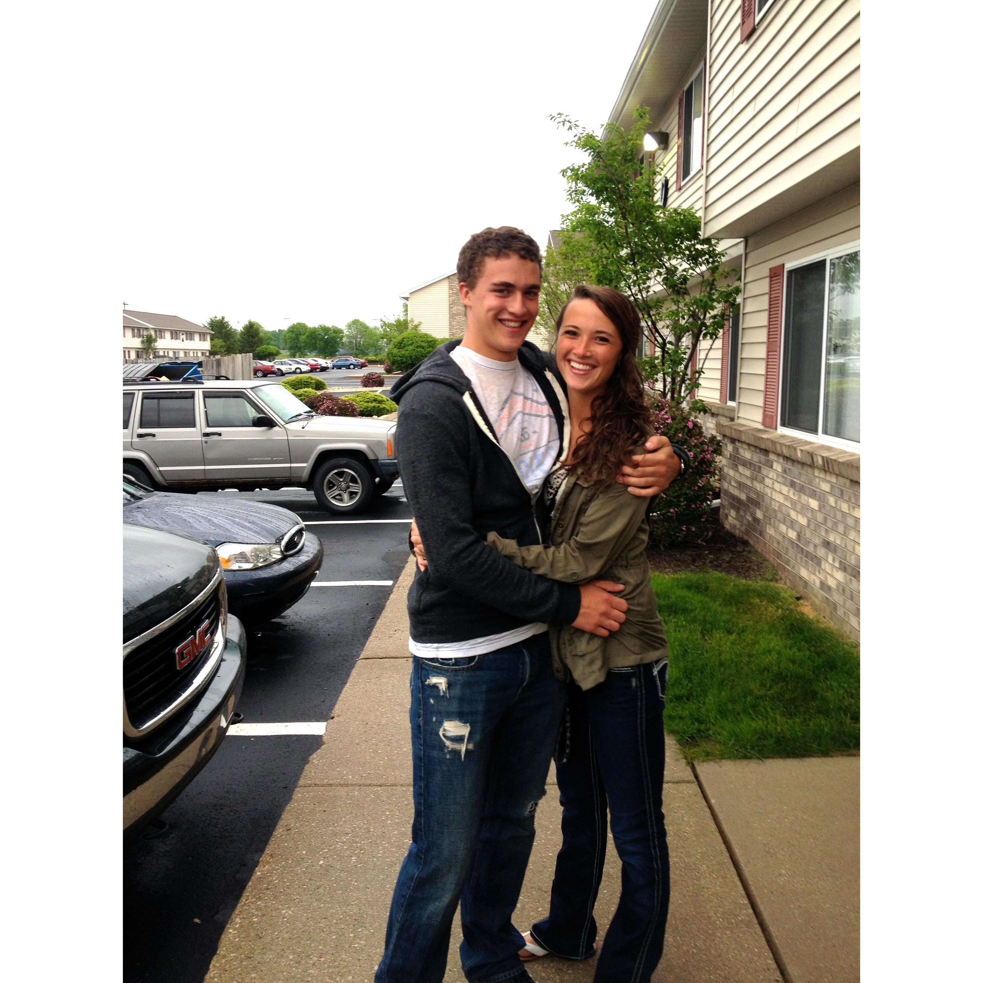 Sophomore year, 2014