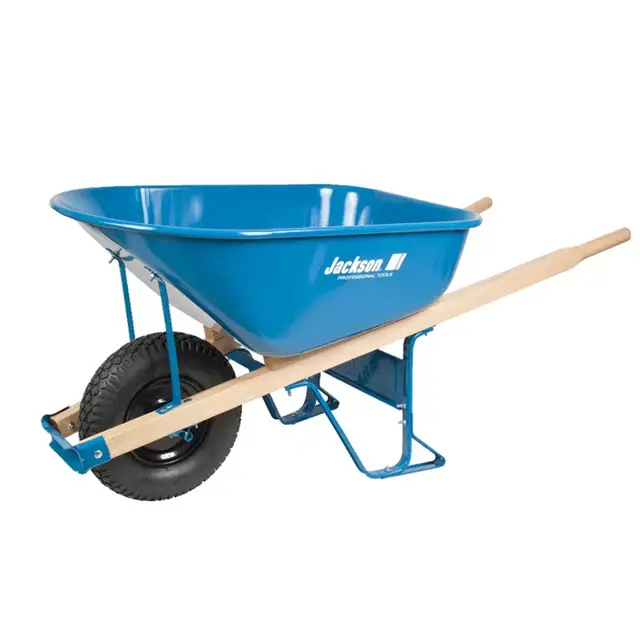 JACKSON 6-cu ft Wheelbarrow Flat-free Tire(s)