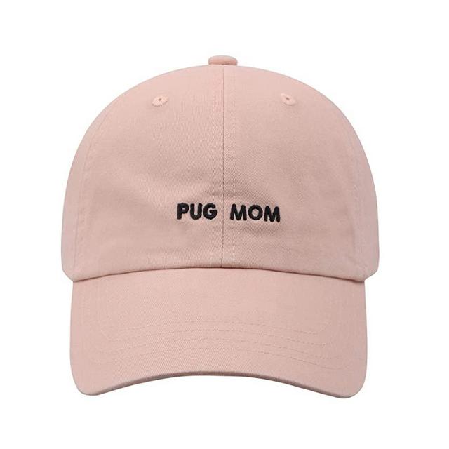 Hatphile Pre-Washed Soft Embroidery Dad Hat Baseball Cap Dog Mom Dog Dad