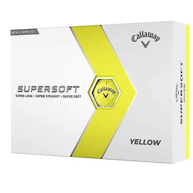 Callaway Golf 2023 Supersoft Golf Balls (One Dozen)