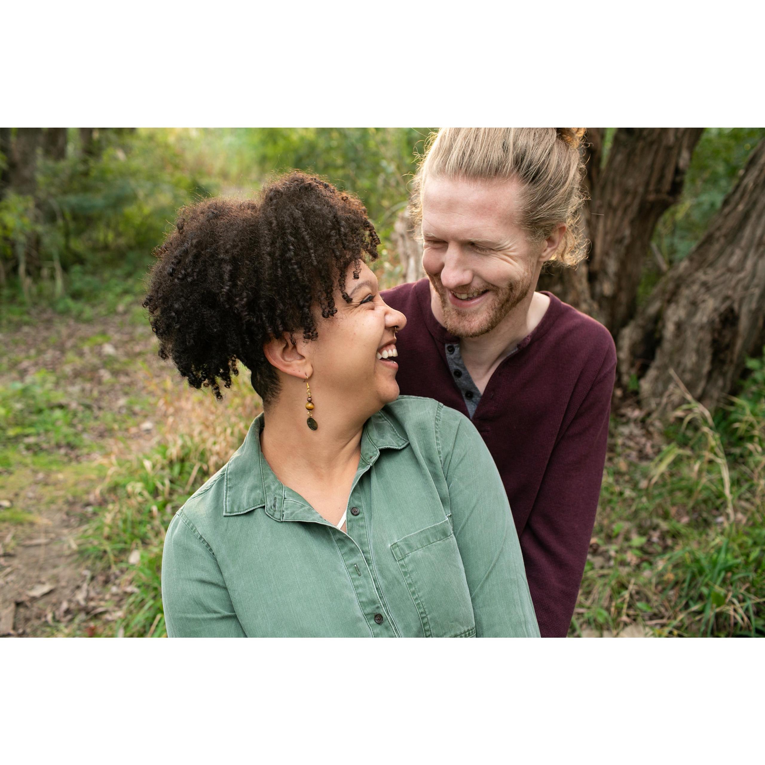 Our second engagement shoot after postponing the wedding, shot by the one and only Tomas Flint