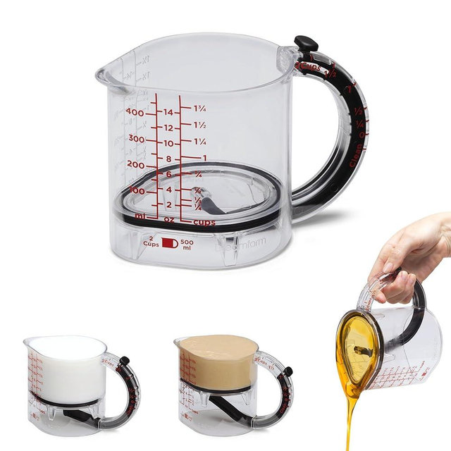 Dreamfarm Big Upcup, 5-in-1 Adjustable Measuring Cup